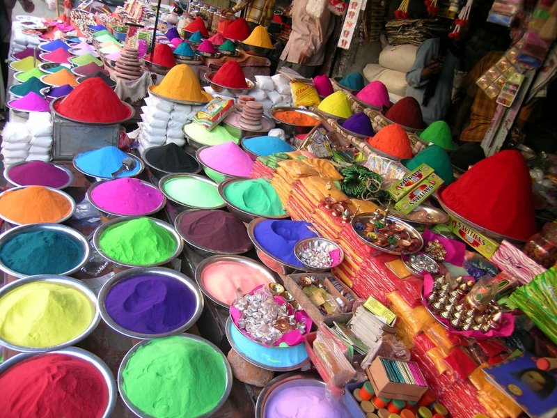 El Festival de Colores Holi En India