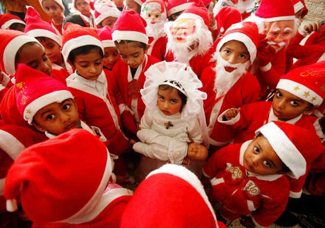 La Navidad en la India