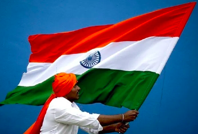 bandera de India