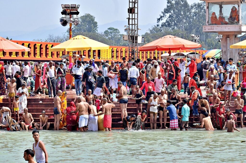 Río Ganges en la India